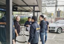 arrestation britannique à Chiang Mai