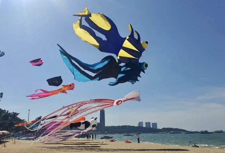 THAÏLANDE – TOURISME : Festival international du cerf-volant à Pattaya