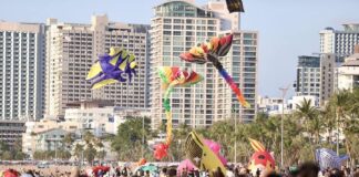 cerfs volants Pattaya