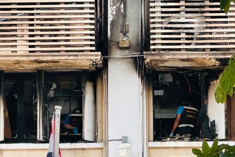BANGKOK – INCENDIE : Un bâtiment du ministère de l’agriculture incendié