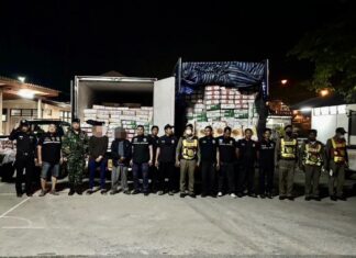 THAÏLANDE – SOCIÉTÉ : Saisie de 24 tonnes de viande de buffle de contrebande trafic de viande de buffle congelées