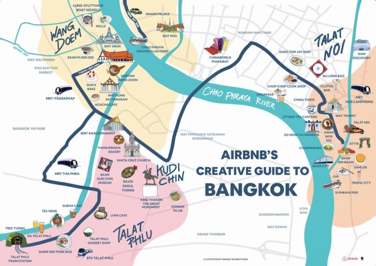 THAÏLANDE – TOURISME : Airbnb dévoile le guide créatif de Bangkok