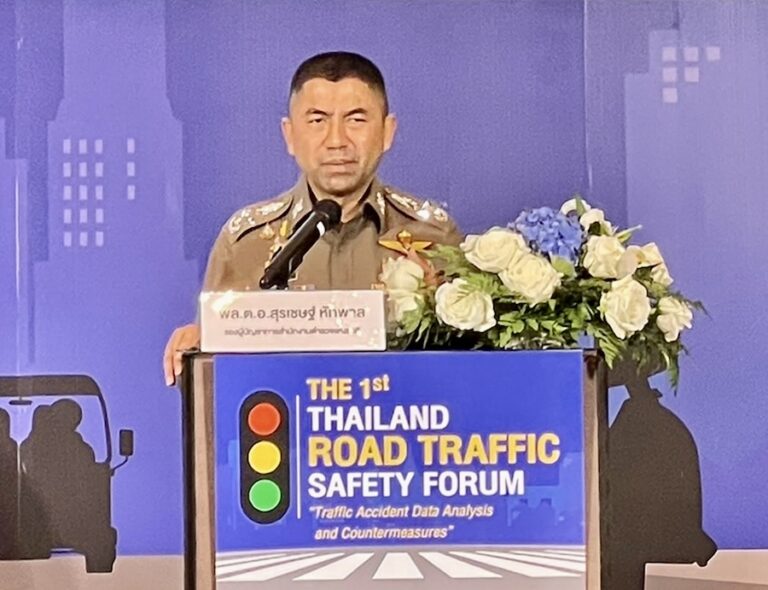 THAÏLANDE – SOCIÉTÉ : Big Joke s&rsquo;attaque aux accidents de la route