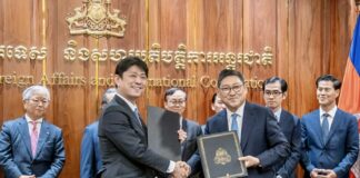 Japon Cambodge accord prêt hopital