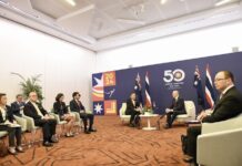 THAÏLANDE – AUSTRALIE : Avant Paris et Berlin, le premier ministre Srettha était à Melbourne Srettha Thavisin Australie
