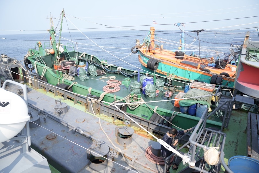 trafic de pétrole Thaîlande