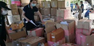 contrebande cosmétique police Thaïlande