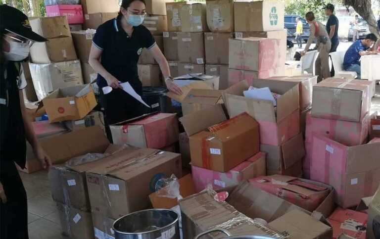 THAÏLANDE – SOCIÉTÉ : Démantèlement d’un trafic de faux cosmétiques à Hat Yai