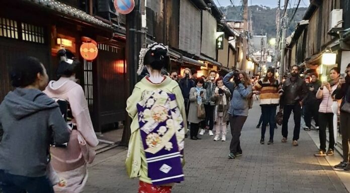 JAPON – TOURISME : Plus question de déranger les Geishas de Kyoto