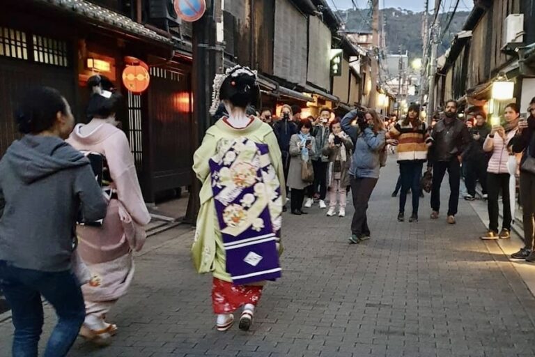 JAPON – TOURISME : Plus question de déranger les Geishas de Kyoto