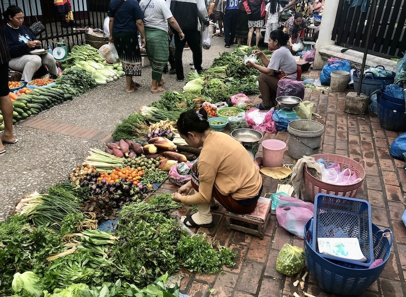 marché Laos