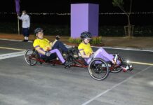 roi et reine de Thaïlande à vélor