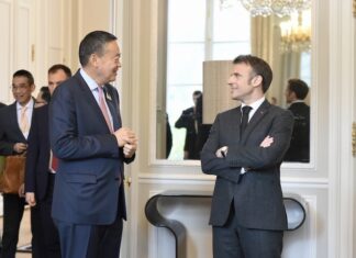 Srettha Thavisin - Emmanuel Macron