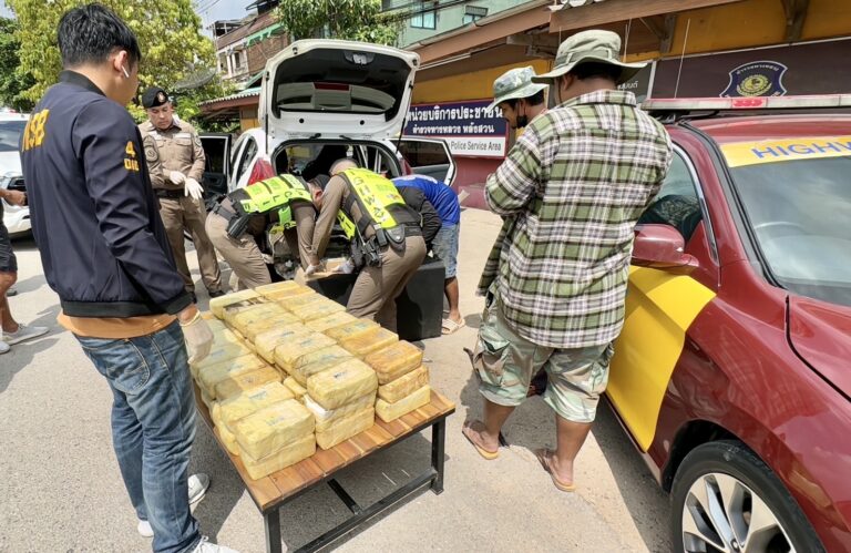 THAÏLANDE – DROGUE : Un million de comprimés d’amphétamines saisis, un trafiquant arrêté