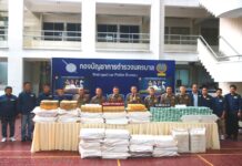 THAÏLANDE – DROGUE : 5,6 millions de comprimés de méthamphétamines saisis, six trafiquants arrêtés police trafic de drogues