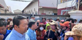 travailleurs fermeture usine cambodge