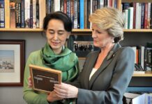 BIRMANIE – POLITIQUE : La junte militaire s’en prend à l’ONU Julie Bishop ONU Birmanie