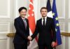 Lawrence WONG - Emmanuel Macron