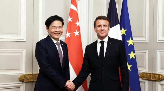 SINGAPOUR – FRANCE : Le fonds souverain Singapourien au menu d’un diner Élyséen Lawrence WONG - Emmanuel Macron