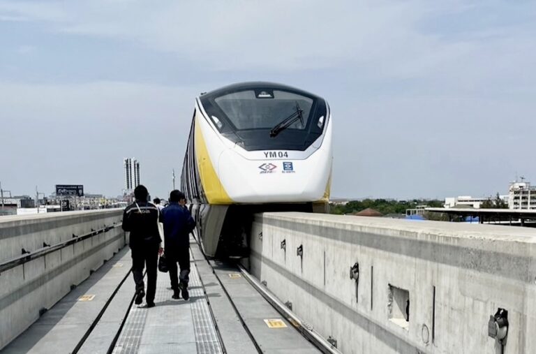BANGKOK – TRANSPORT : Fermeture temporaire de six stations sur la Ligne Jaune du métro aérien