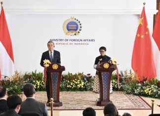 Retno Marsudi Wang Yi