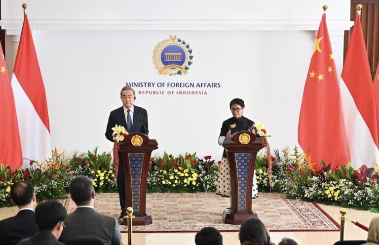 ASIE – DIPLOMATIE : La Chine et l’Indonésie plaident pour un cessez-le-feu à Gaza