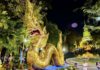 Wat Phnom nouvel an Cambodge