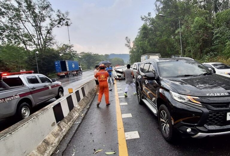 THAÏLANDE – ACCIDENTS : 206 décès et 1 593 blessés sur les routes thaïlandaises en 5 jours, un bilan encore provisoire