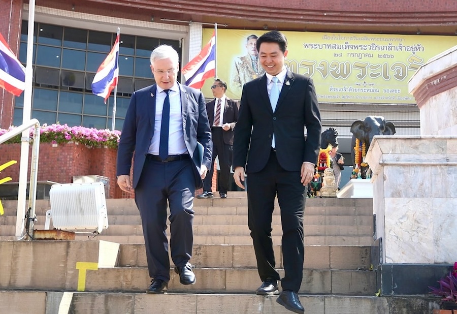 Maire de Pattaya et Ambassadeur de France
