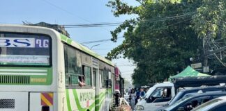 Rangoun bus rue