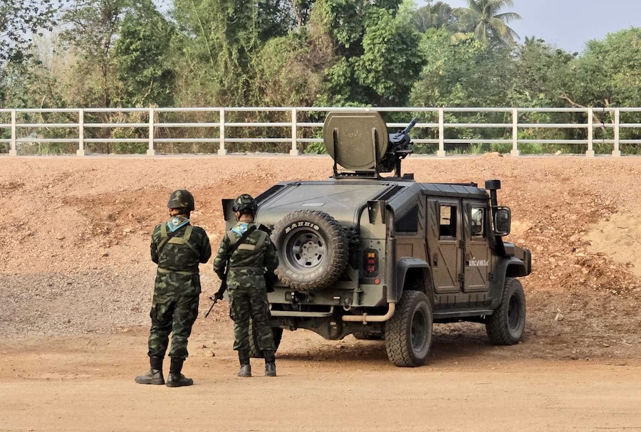 Frontière Birmanie Thaïlande