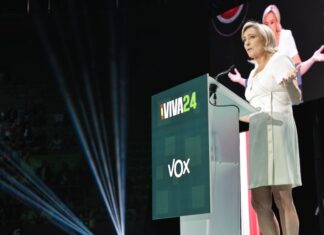 Marine Le Pen Madrid Vox