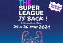The super league football Bangkok