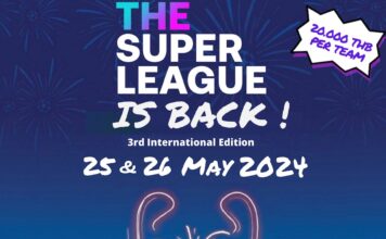 The super league football Bangkok