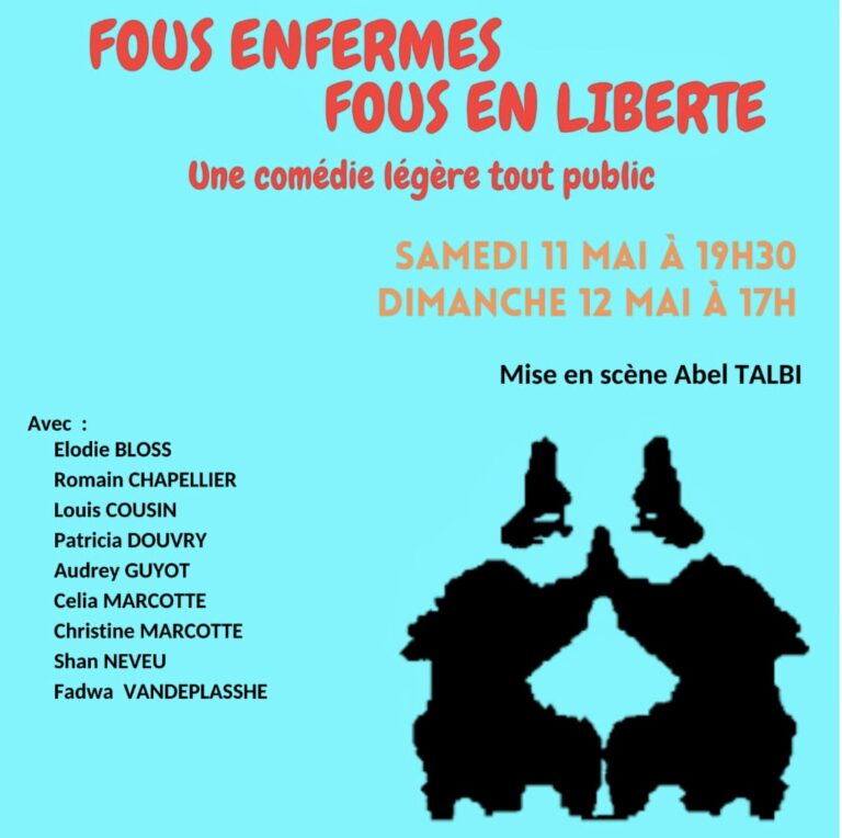BANGKOK – CULTURE : Le Théâtre des Invités vous invite à « Fous enfermés, fou en liberté » au Blue Parrot !