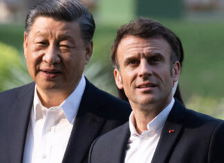Xi Jinping Emmanuel Macron