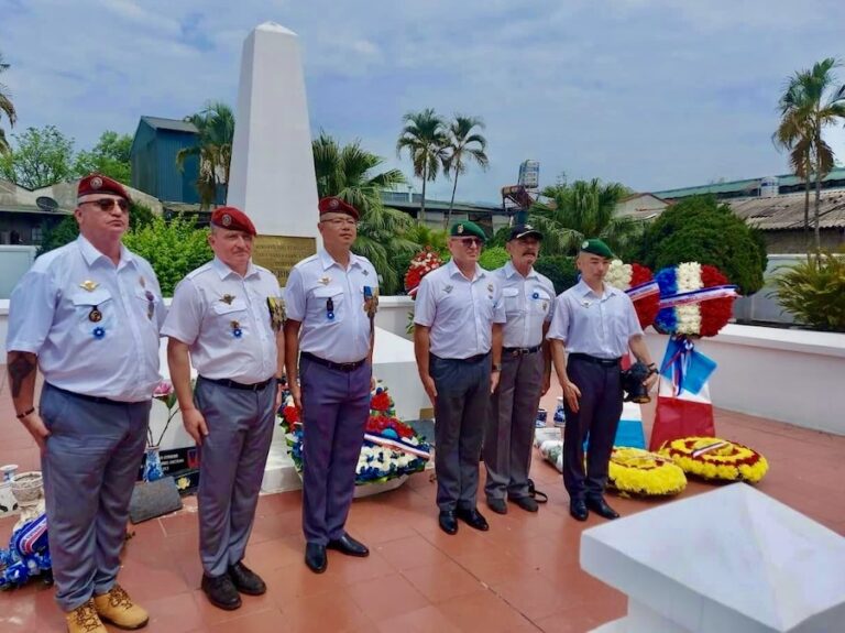 VIETNAM – FRANCE : Les Parachutistes de l’UNP-ASE rendent hommage aux héros de Diên Biên Phu