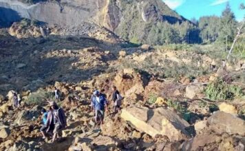ASIE – CATASTROPHE : En Papouasie, 2000 personnes ensevelies glissement de terrain en Papouasie-Nouvelle-Guinée