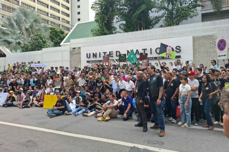 THAÏLANDE – SOCIÉTÉ : Les pro-Cannabis manifestent pour défendre leur business