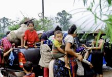 BIRMANIE – CONFLIT : L’exode des réfugiés en Thaïlande se poursuit réfugiés birmans