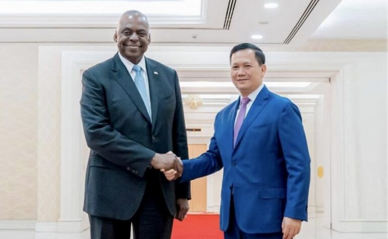 CAMBODGE – ÉTATS-UNIS : Le Secrétaire américain à la Défense a salué la coopération militaire avec le royaume