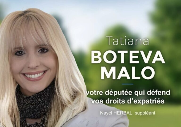 ASIE – FRANCE : Tatiana Boteva-Malo, candidate écologiste avec la Majorité parlementaire