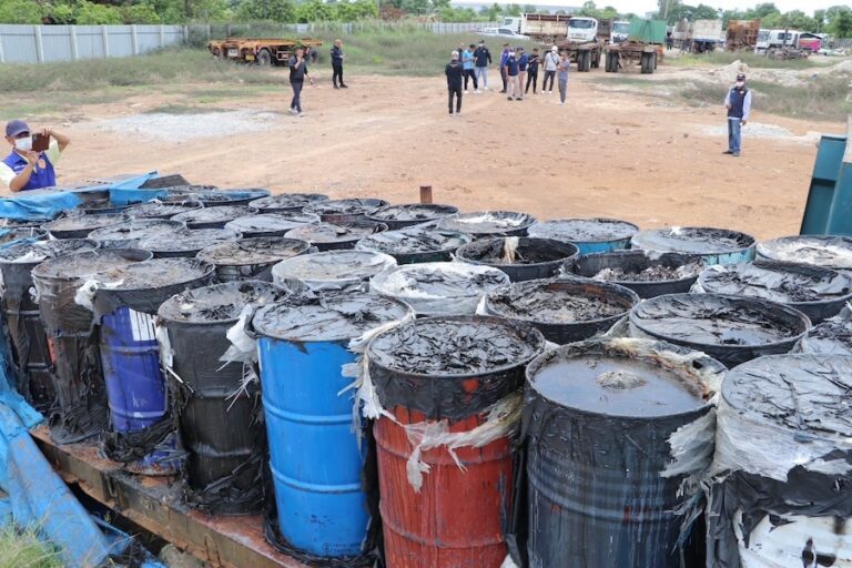 THAÏLANDE – POLLUTION : Déchets dangereux illégalement enterrés dans cinq provinces thaïlandaises