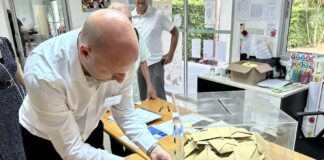 dépouillement élection européenne Thailande