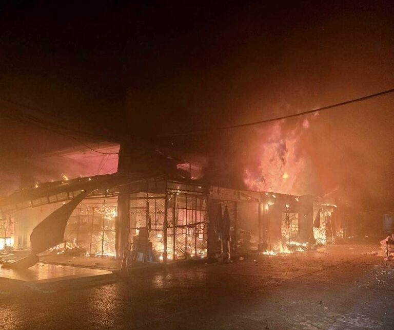 BANGKOK – CATASTROPHE : Incendie au marché des animaux de Chatuchak