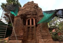 Temple Bakong restauration