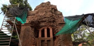 Temple Bakong restauration