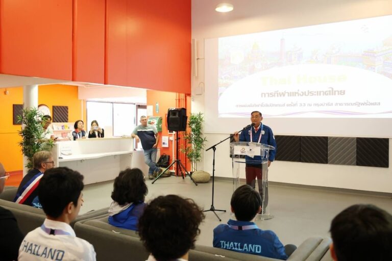 THAÏLANDE – JO PARIS 2024 : Une maison Thaïlandaise à Paris pour les athlètes