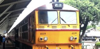 Train Laos Thaïlande