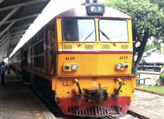 Train Laos Thaïlande